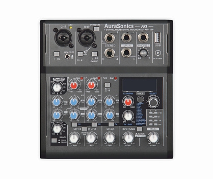 AuraSonics K4 компактный микшерный пульт в Чаплыгине