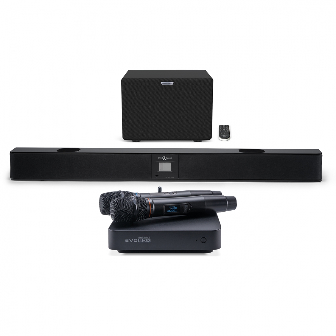 караоке-комплект EVOBOX Plus + EvoSound Bar (саундбар с караоке) в Чаплыгине