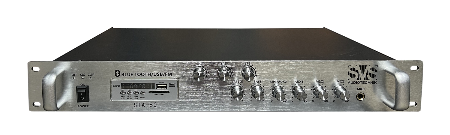 SVS Audiotechnik STA-80 Микшер-усилитель для систем Public Address в Чаплыгине