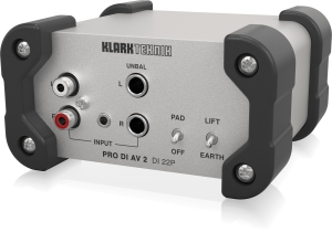 Klark Teknik DI 22P пассивный стерео директ-бокс в Чаплыгине