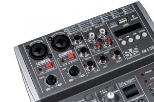 SVS Audiotechnik mixers AM-4 DSP Аналоговый микшерный пульт, 4-канала в Чаплыгине